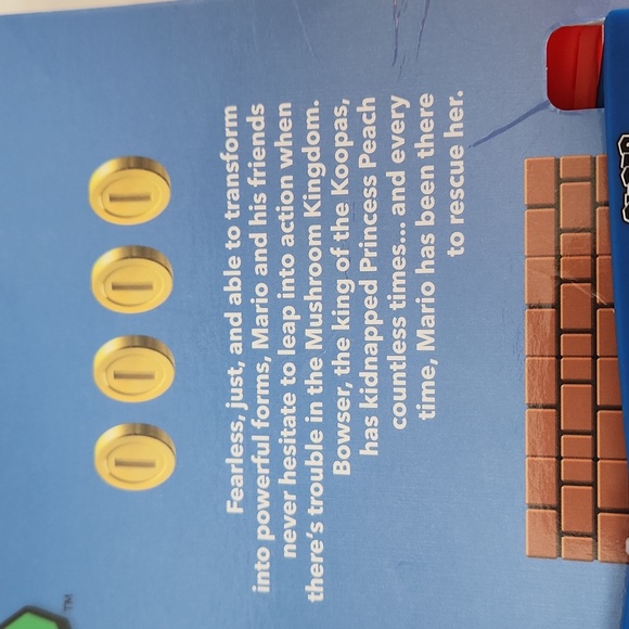 SUPER MARIO Instant costume glasses OSFM NWT - Picture 4 of 8